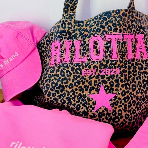 Bolso leopardo star tacha pequeño